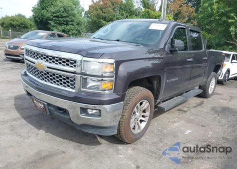 2014 Chevrolet Silverado 1500 1Lt из США, поврежденный, VIN 1GCUKREC5EF193544